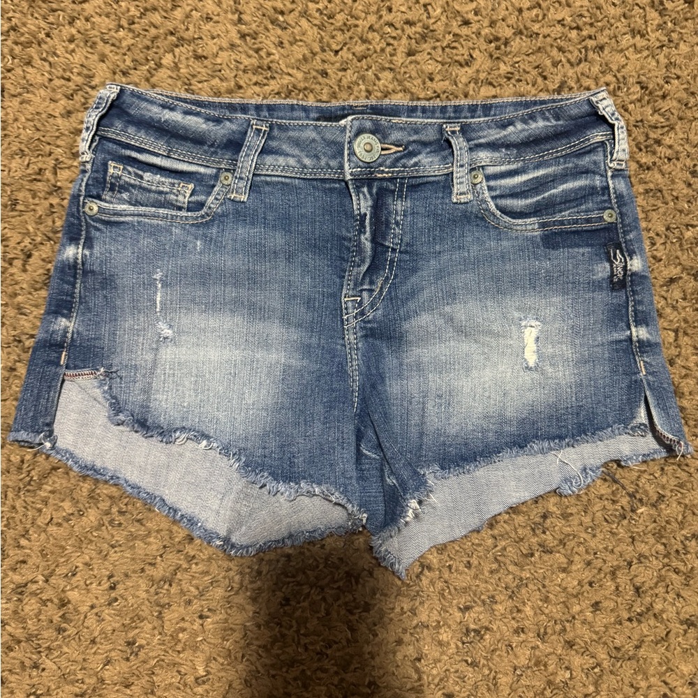 Denim Blue Women's Shorts